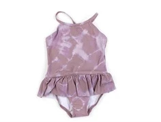 Lil Atelier violet ice tie dye badedragt